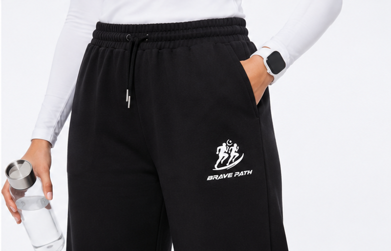 Wide Leg Activewear Pants