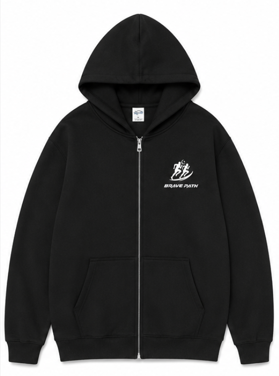 Zipped Hoodie