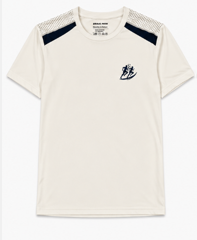 Mens Bone White Activewear T-Shirt