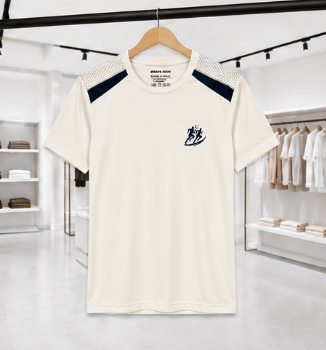 Mens Bone White Activewear T-Shirt