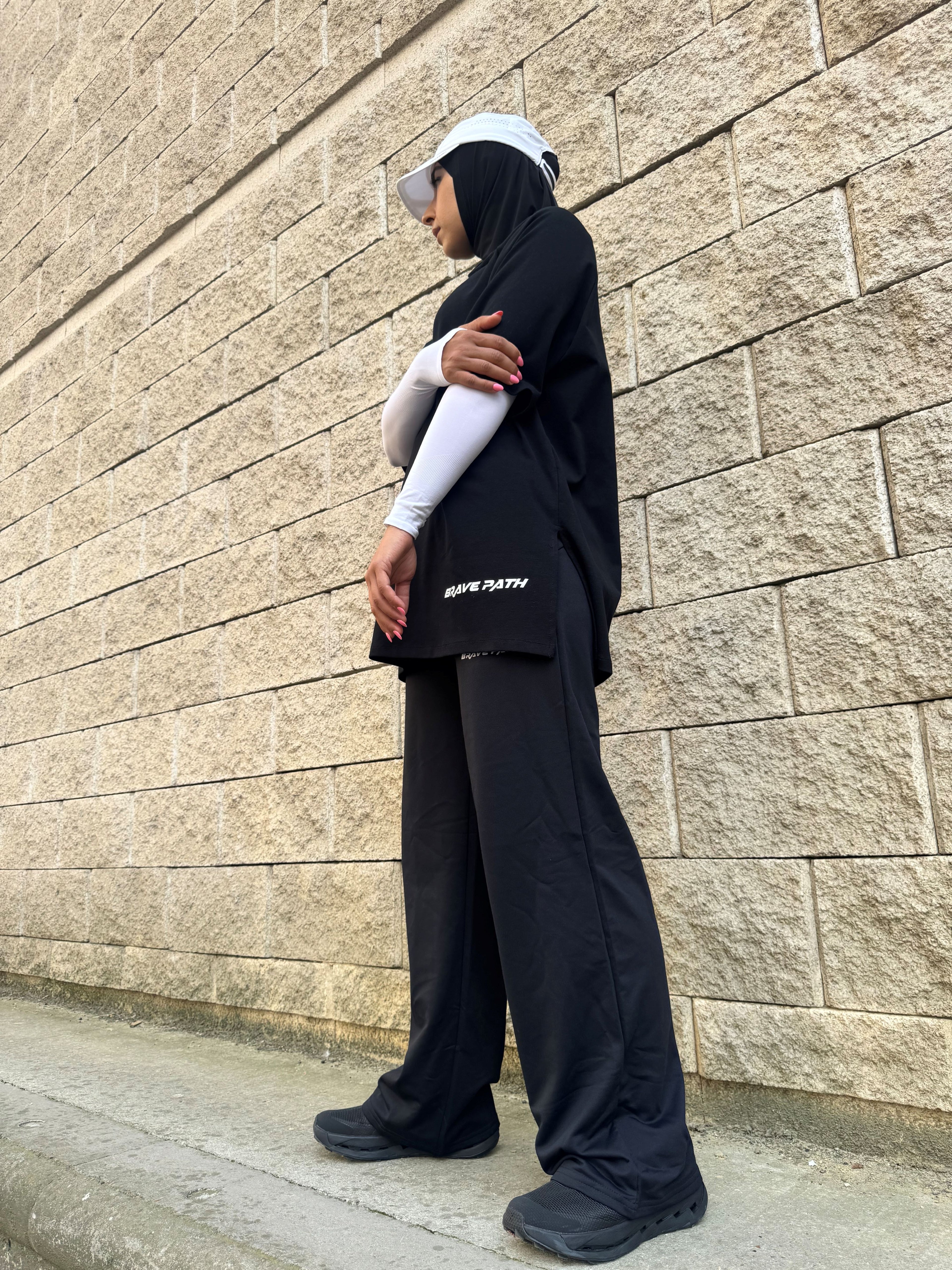 Ladies Wide Leg Activewear Pants
